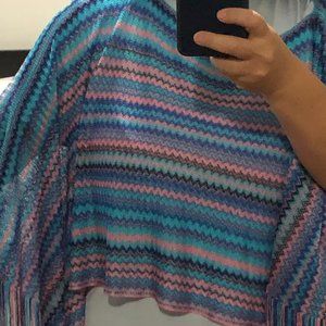 Missoni multi coloured Poncho/Shawl